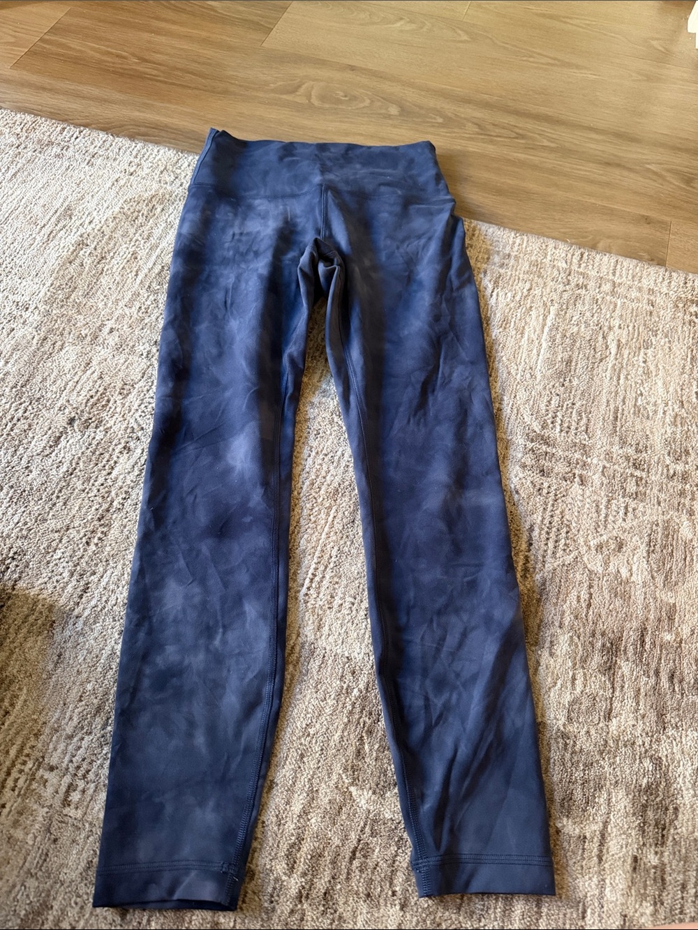 lululemon athletica Navy Tie-Dye Leggings